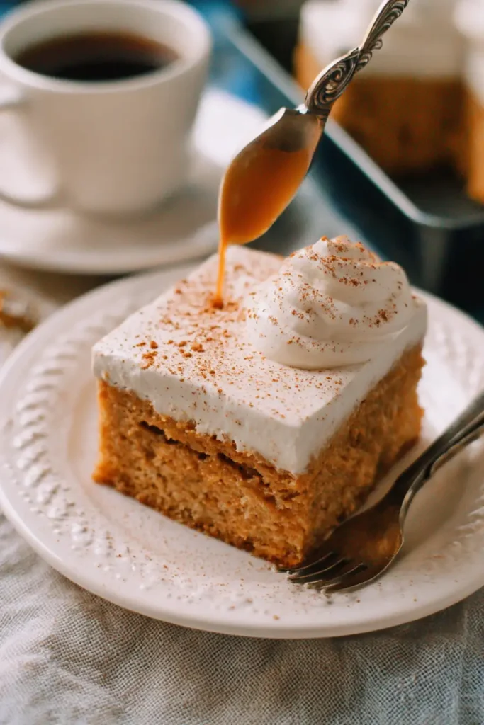 pumpkin tres leches cake