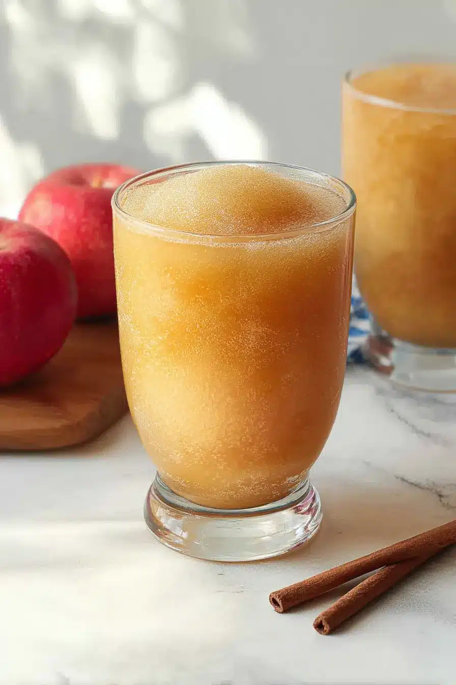 apple cider slushies