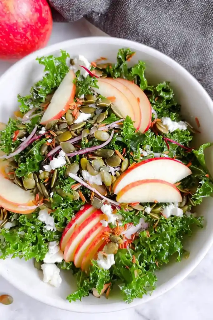 apple kale salad
