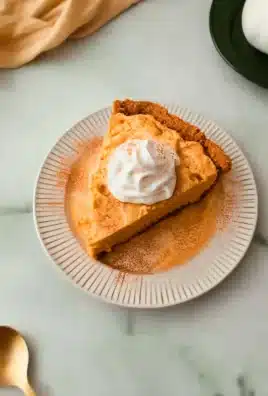 no bake pumpkin pie