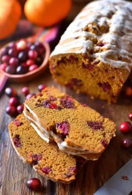 pumpkin cranberry bread