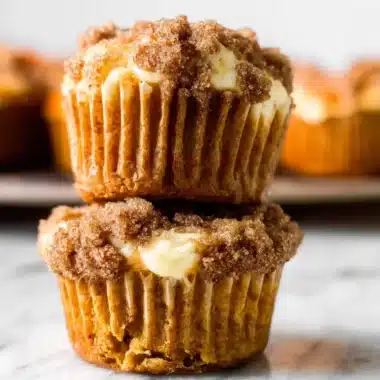 pumpkin cream cheese muffins
