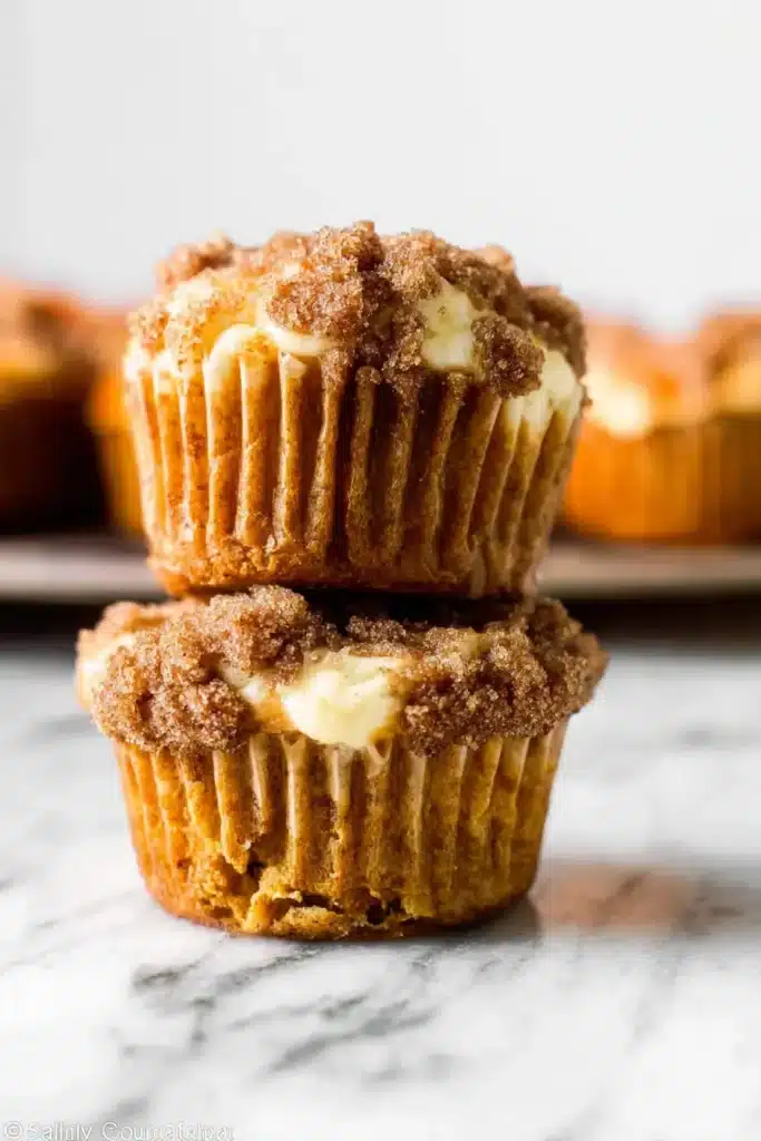 pumpkin cream cheese muffins