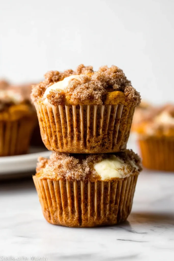 pumpkin cream cheese muffins
