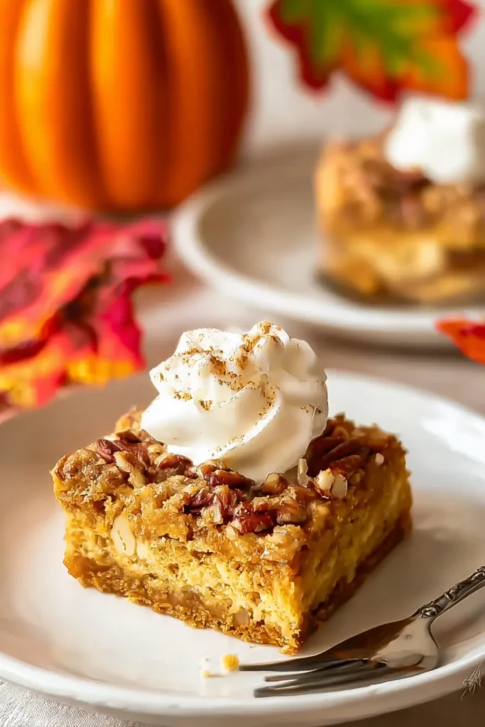 pumpkin crunch cake