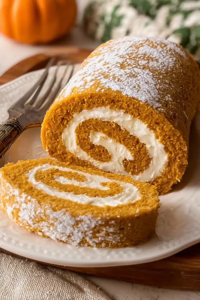 gluten free pumpkin roll
