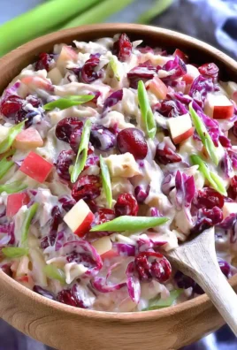 apple cranberry coleslaw
