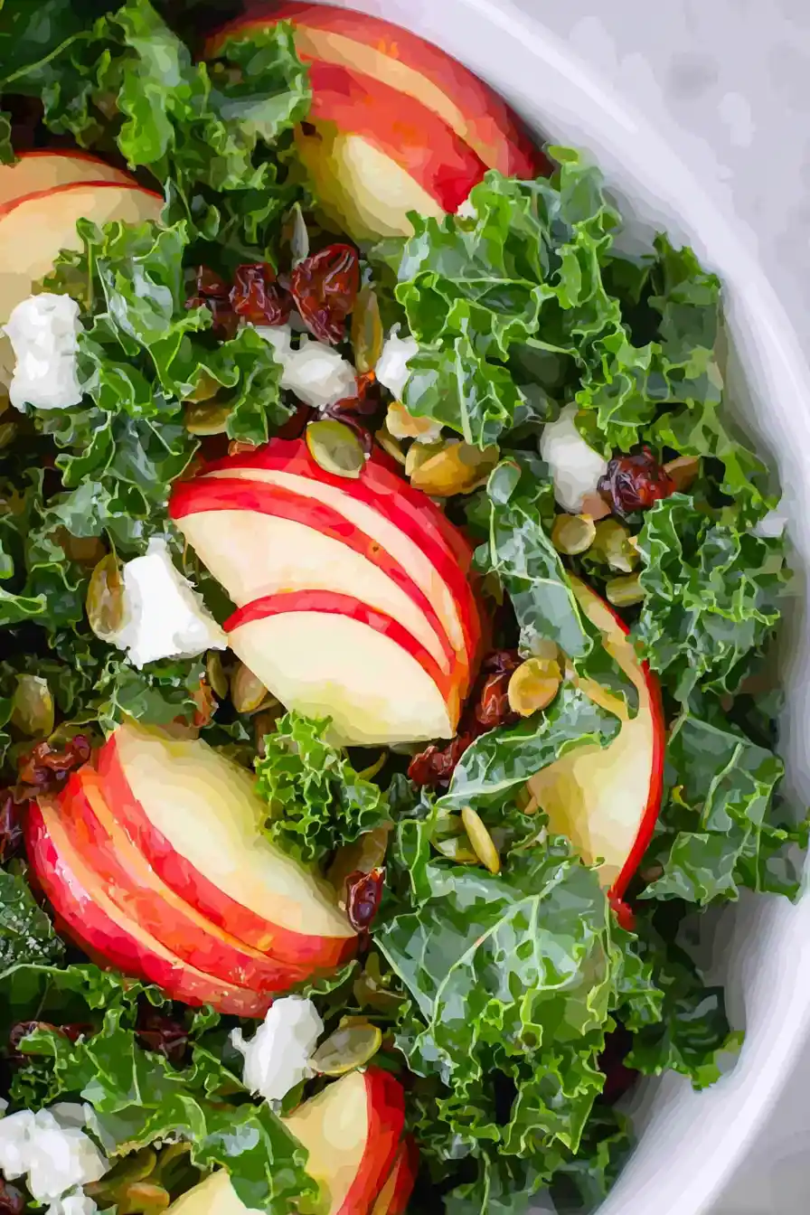 apple kale salad