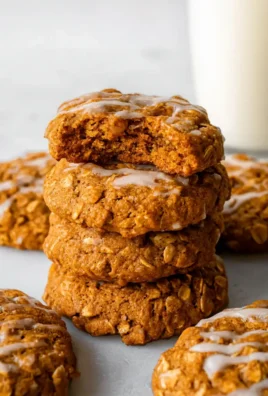 pumpkin oatmeal cookies