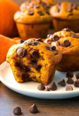 pumpkin chocolate chip muffins