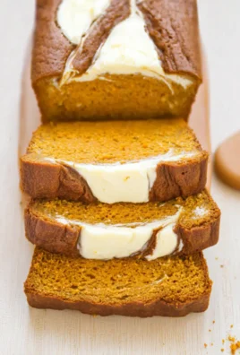 pumpkin cream cheese bread