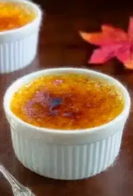 pumpkin creme brulee