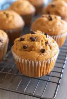 sourdough pumpkin muffins