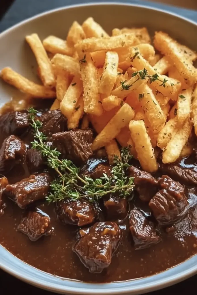 Carbonade Flamande with Crispy Fries