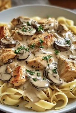 Chicken Mushroom Stroganoff
