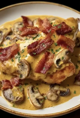 Chicken with Mustard and Bacon