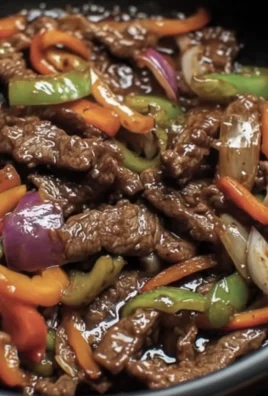 Chinese Pepper Steak Stir-Fry