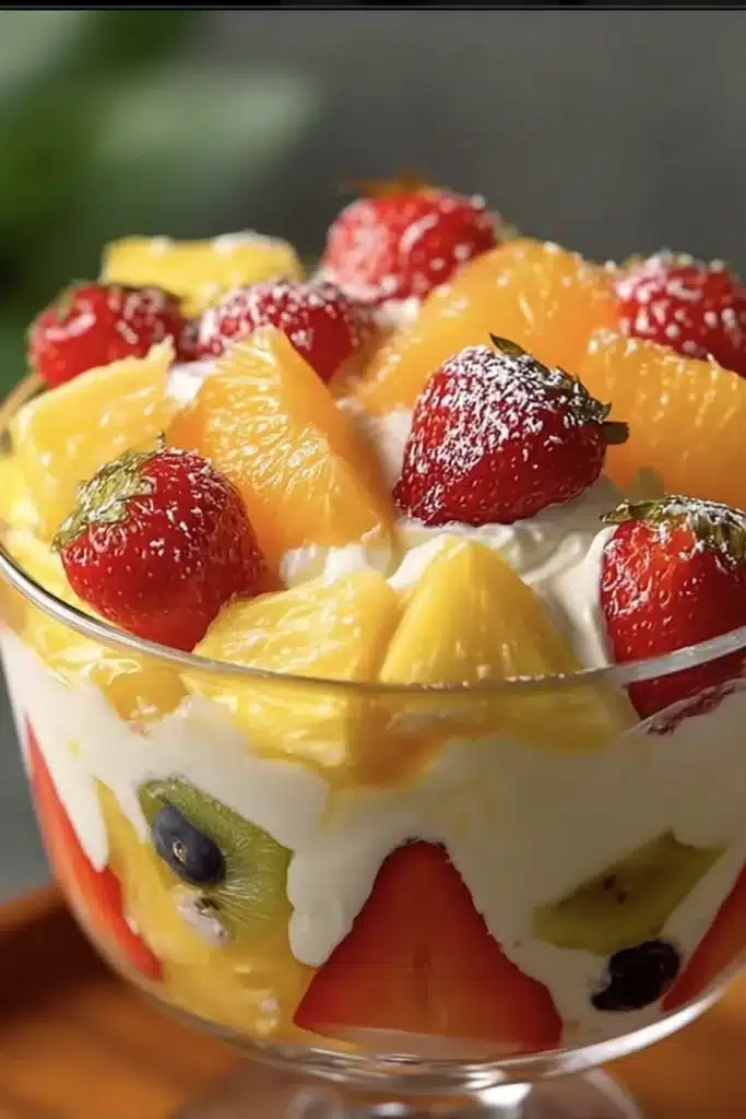 Easy Hawaiian Cheesecake Salad