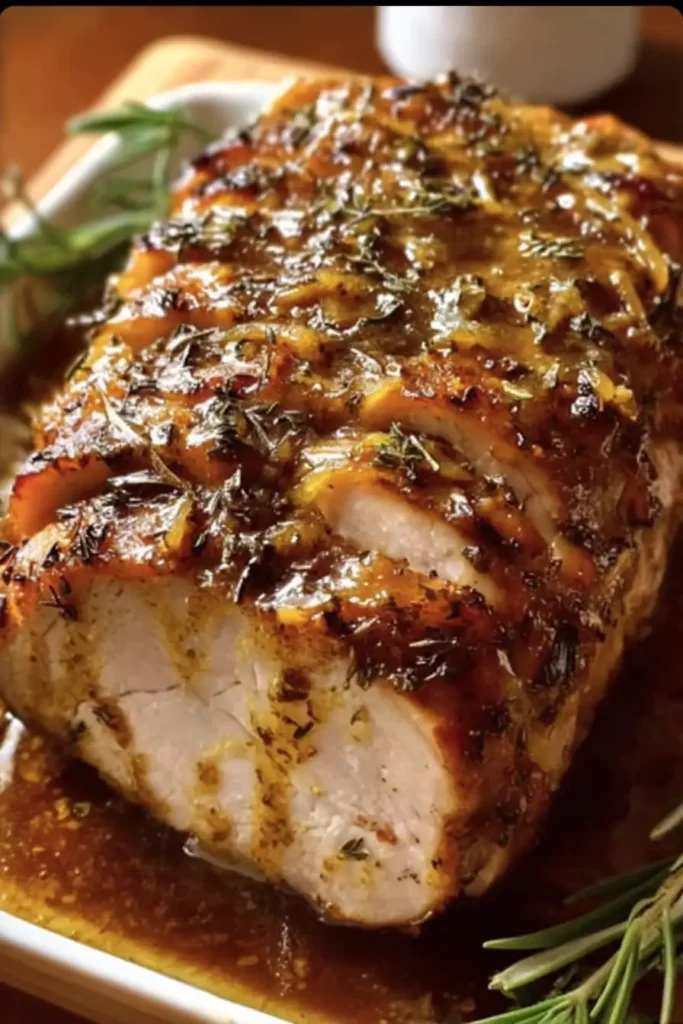 Honey Mustard Pork Roast