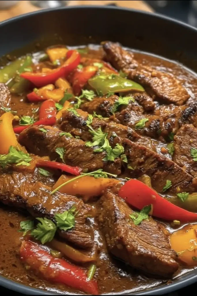 Jamaican Pepper Steak