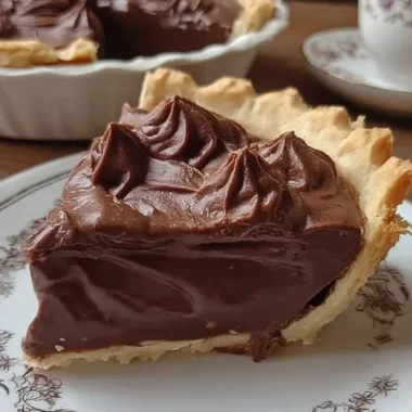 Old-Fashioned Chocolate Pie
