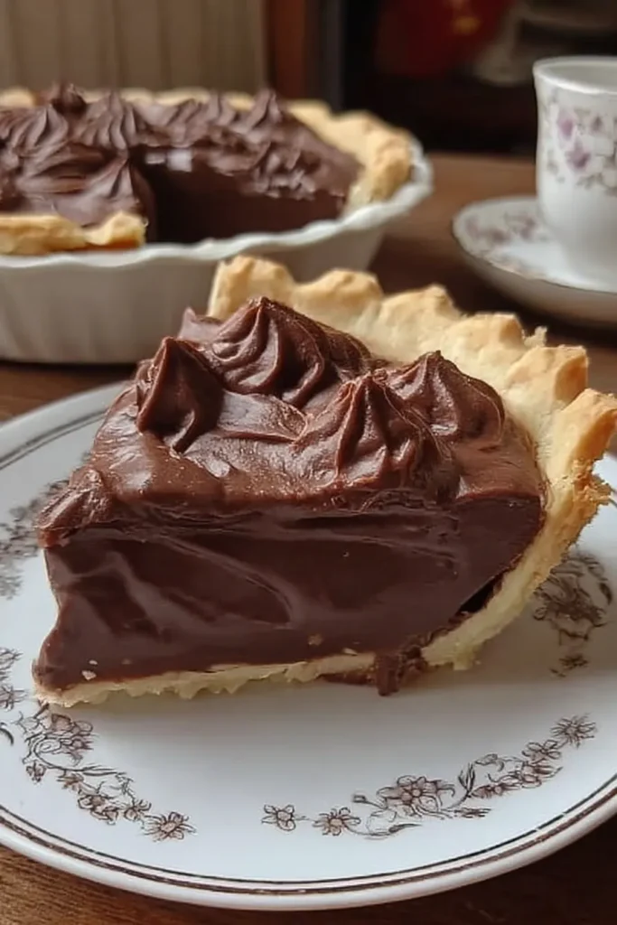 Old-Fashioned Chocolate Pie