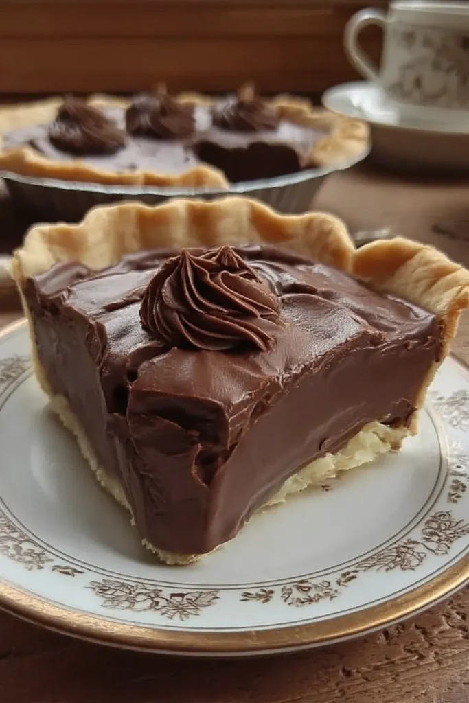 Old-Fashioned Chocolate Pie