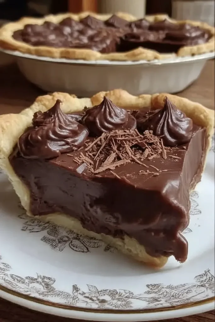 Old-Fashioned Chocolate Pie