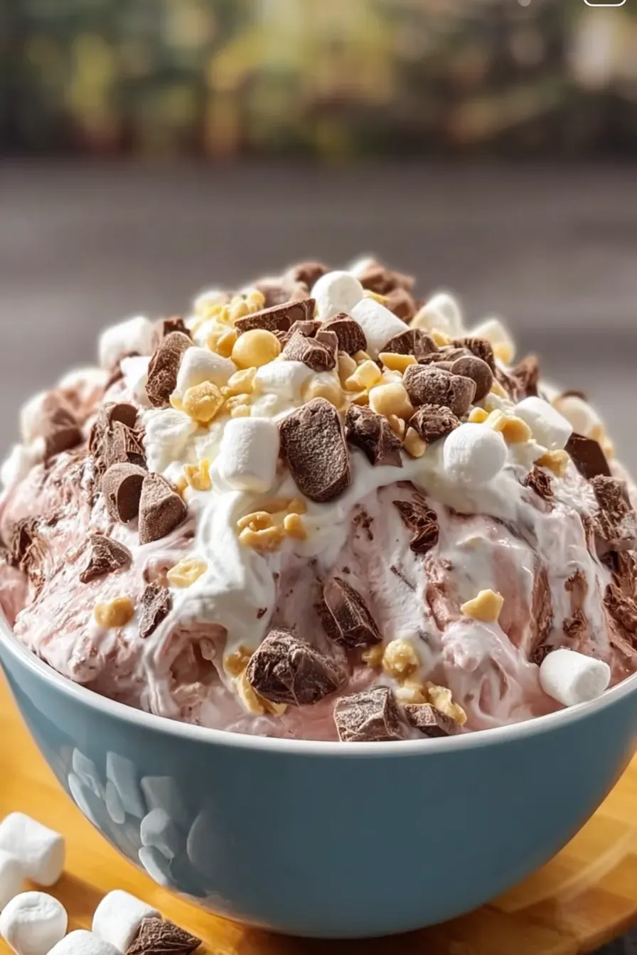 Rocky Road Fluff Salad