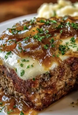 Tender French Onion Meatloaf