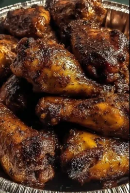 Baked Jamaican Jerk Chicken Wings
