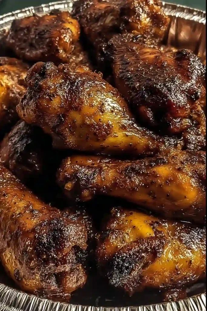 Baked Jamaican Jerk Chicken Wings
