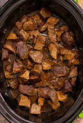 Crockpot Steak Bites