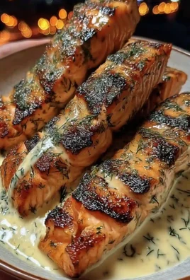 Honey Lemon Salmon Strips