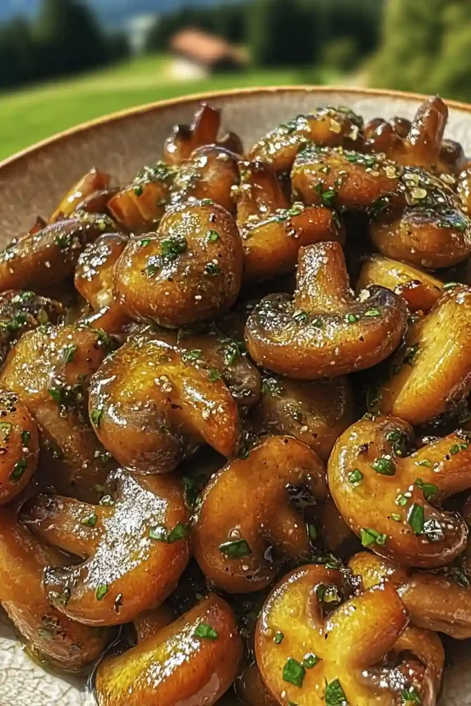 Sauteed Mushrooms with Garlic Butter