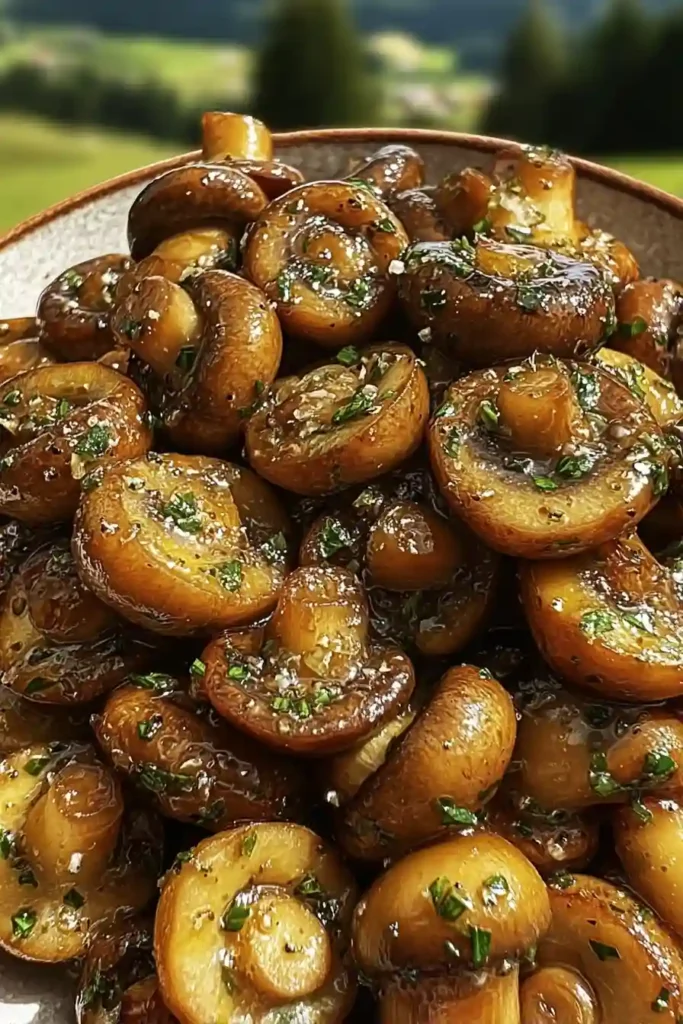 Sauteed Mushrooms with Garlic Butter