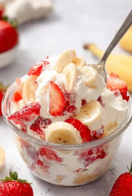 Strawberry Banana Cheesecake Salad