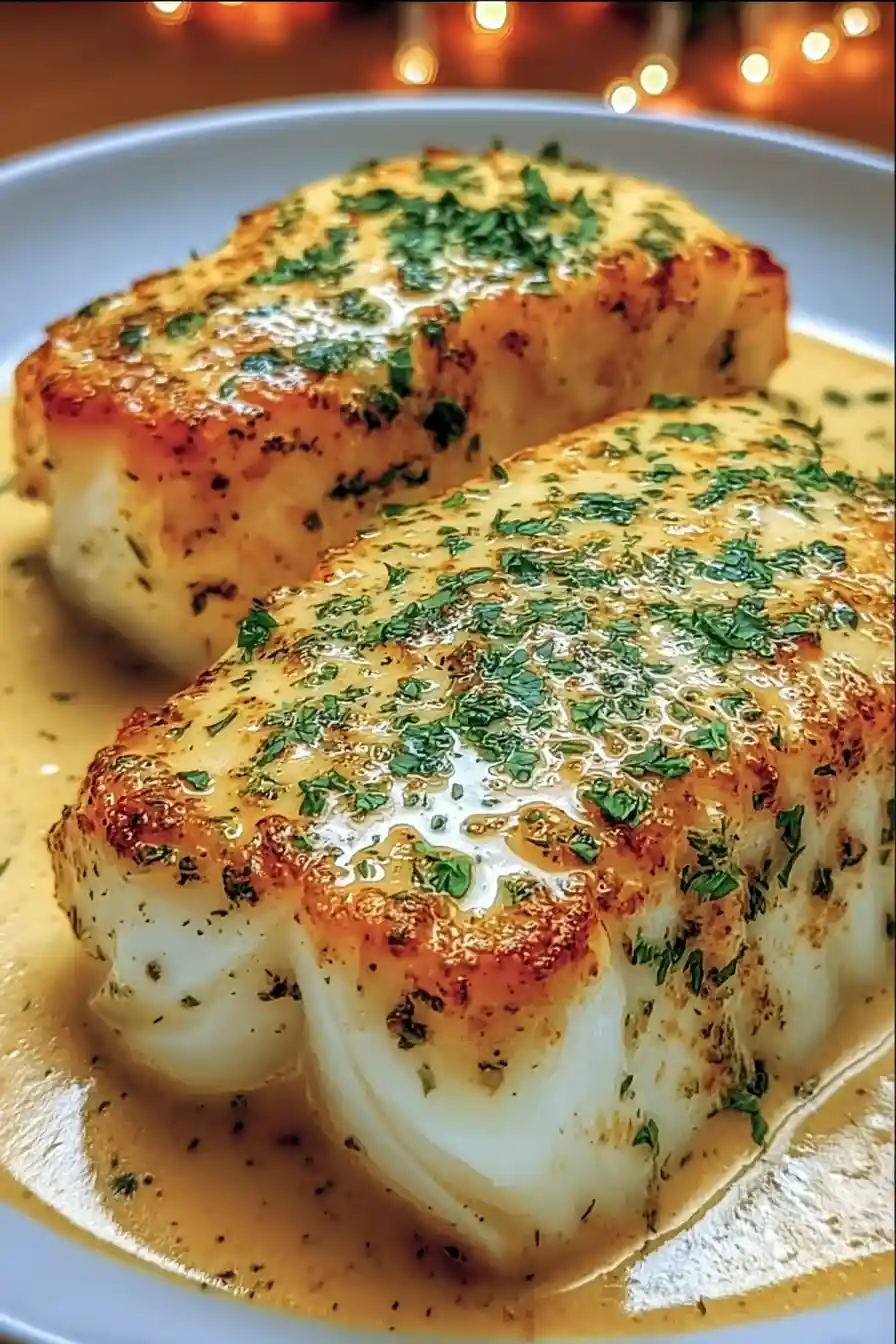 Baked Cod with Parmesan