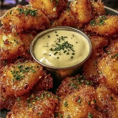 Garlic Butter Chicken Bites with Ranch Dressing