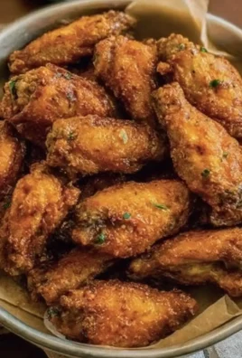 Honey Garlic Crispy Baked Wings
