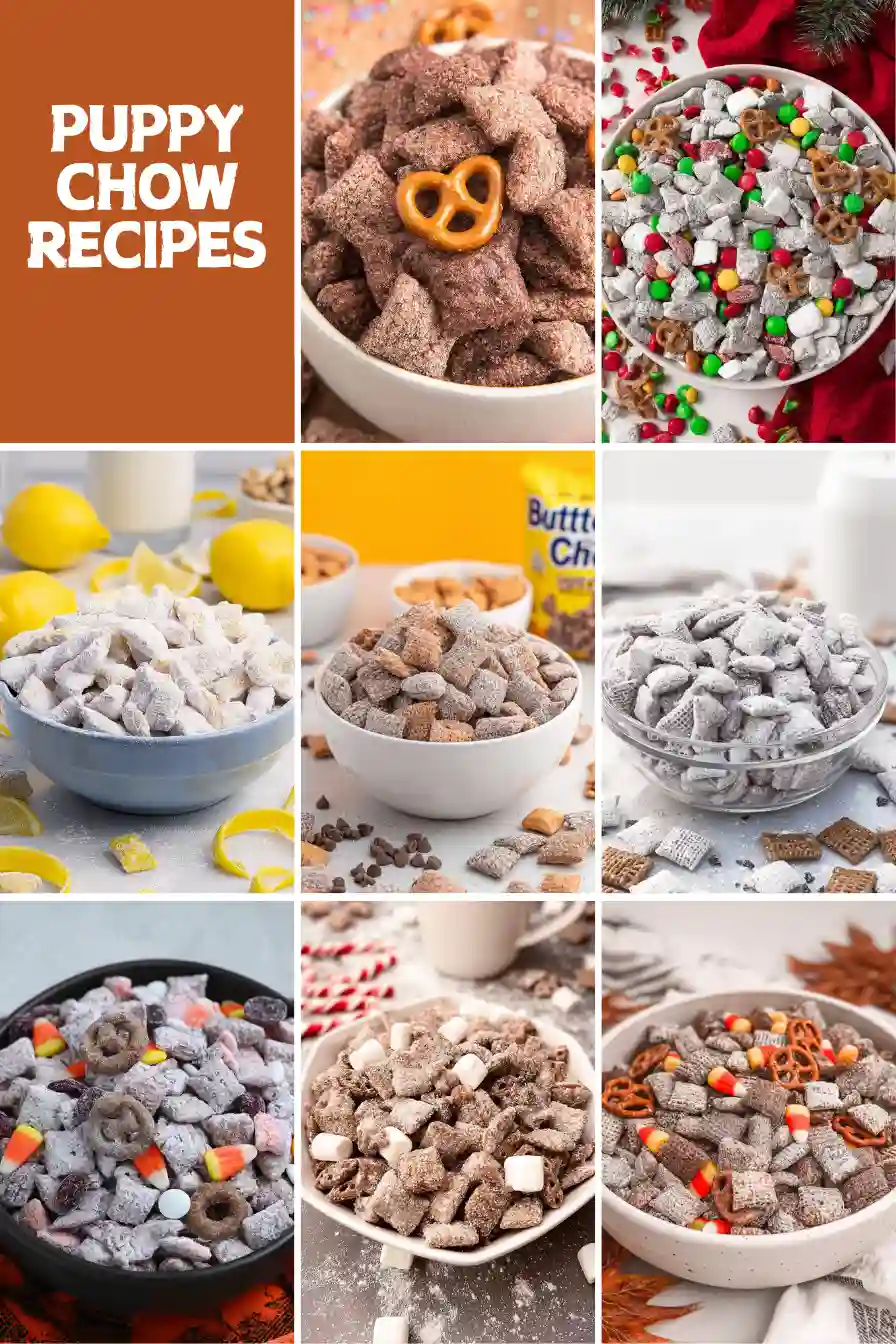 PUPPY CHOW recipes