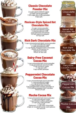 homemade cocoa mixes