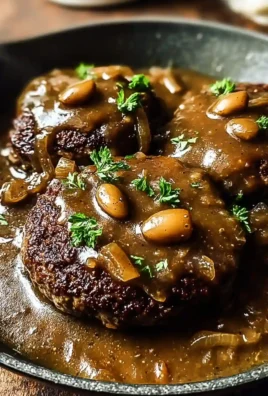 Salisbury Steak with Onion Gravy