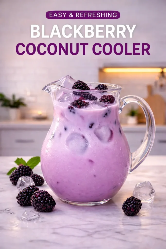 Homemade Blackberry Coconut