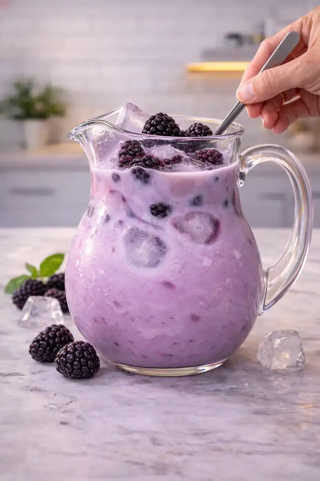 Homemade Blackberry Coconut