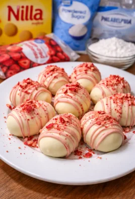 Strawberry Shortcake Easter Cheesecake Eggs