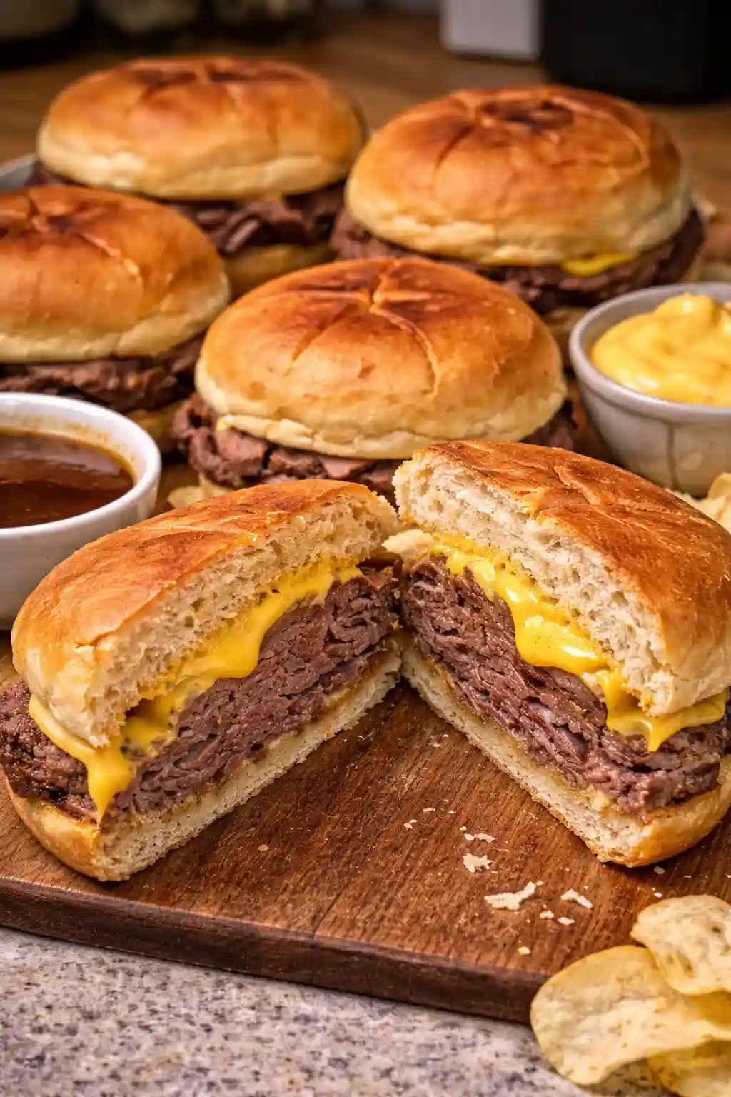 roast beef & cheddar sandwich